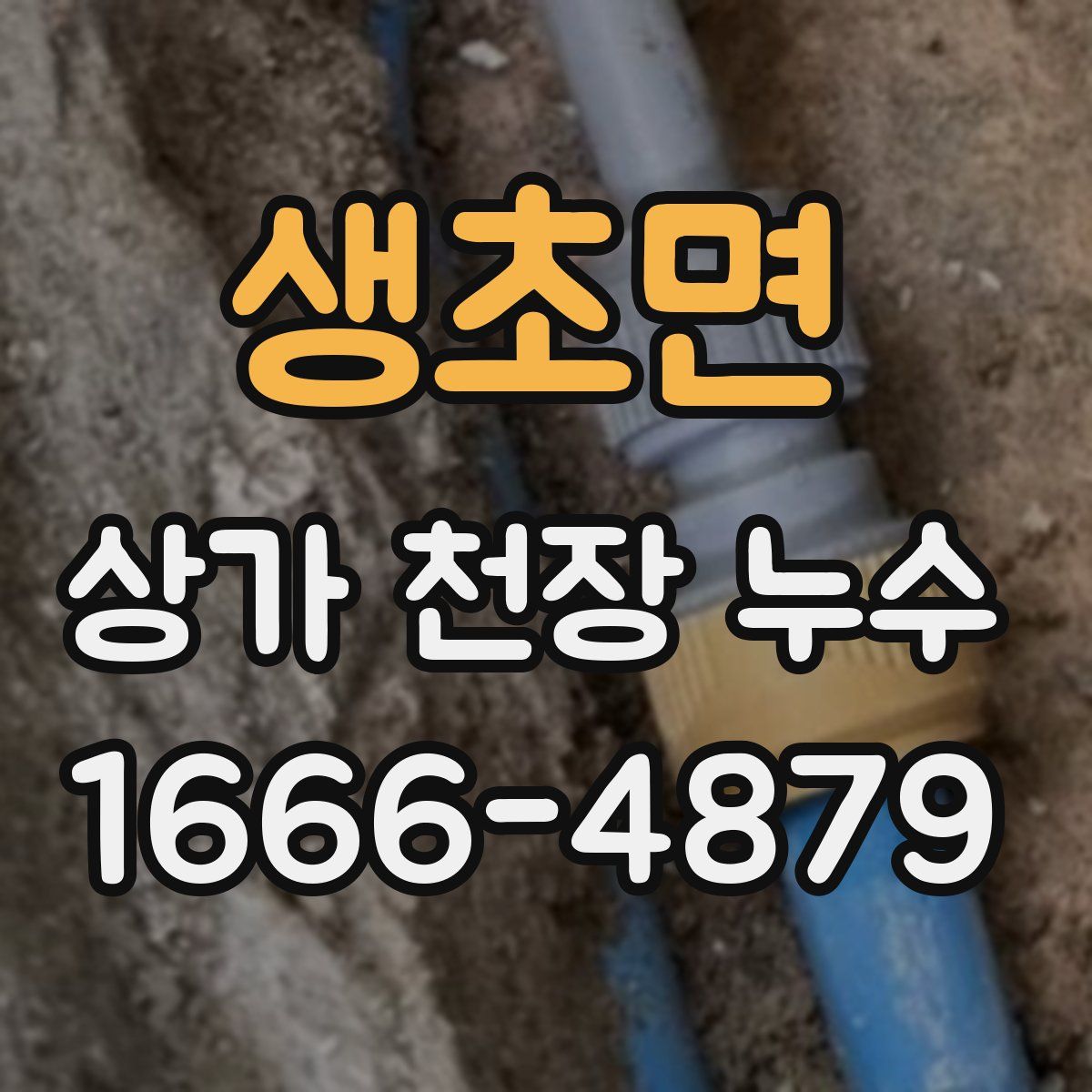 생초면 상가 천장 누수