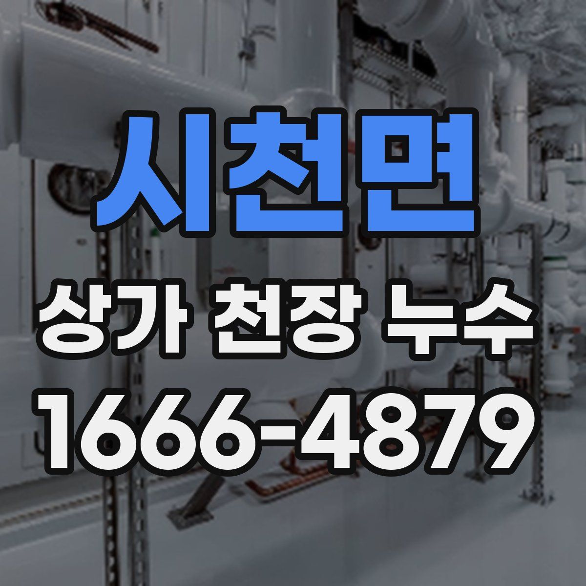 시천면 상가 천장 누수