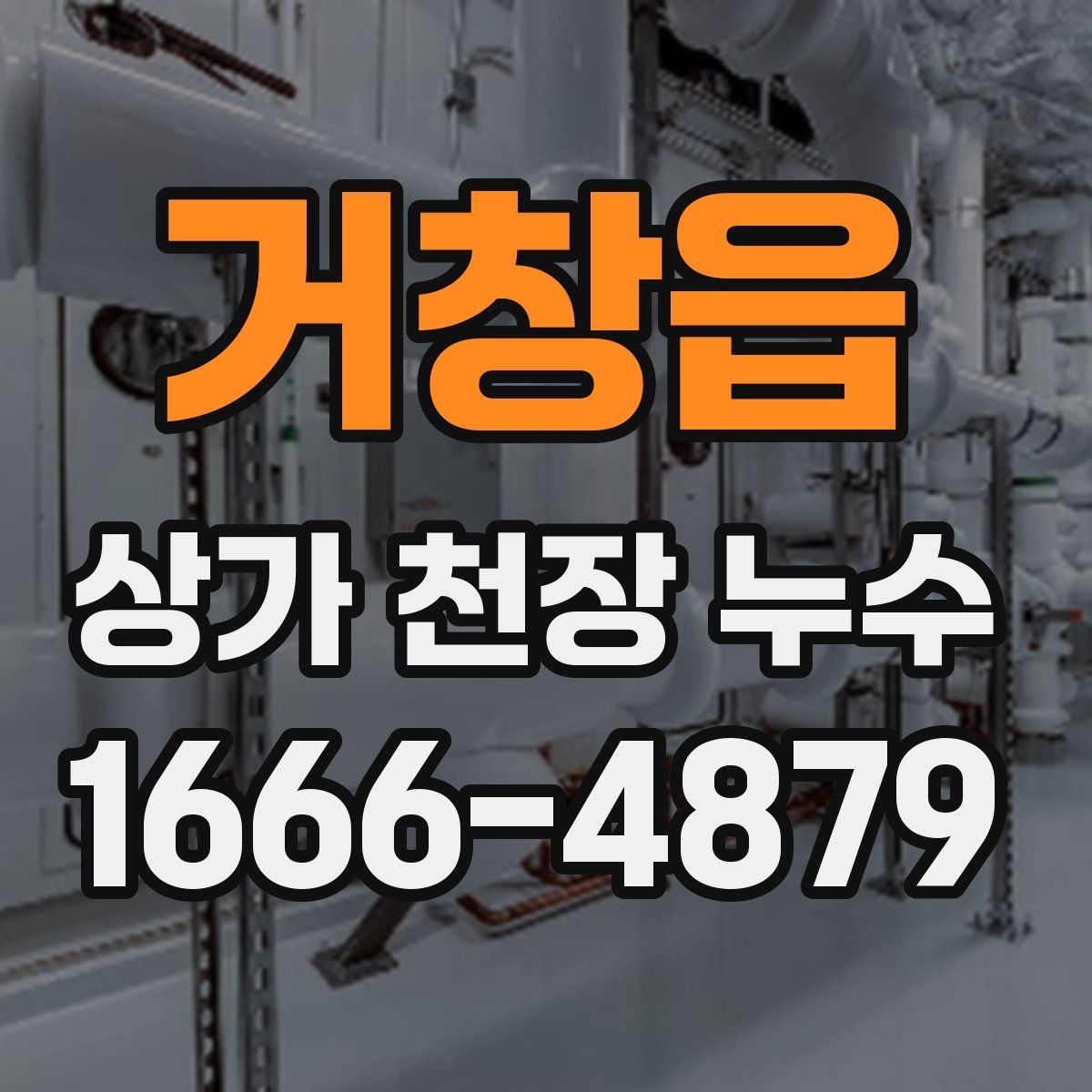 거창읍 상가 천장 누수