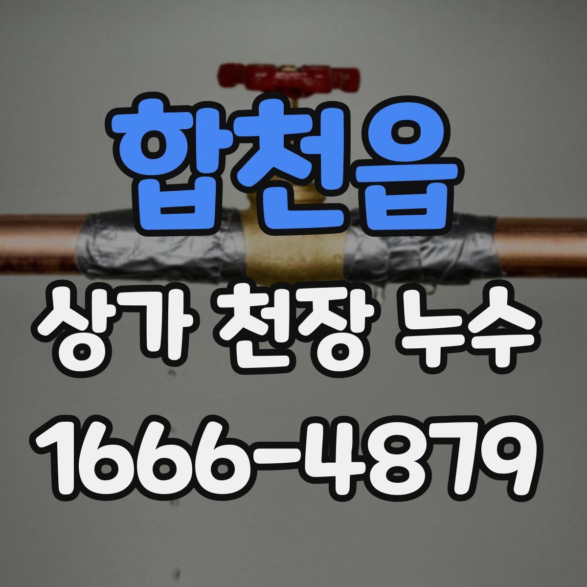 합천읍 상가 천장 누수