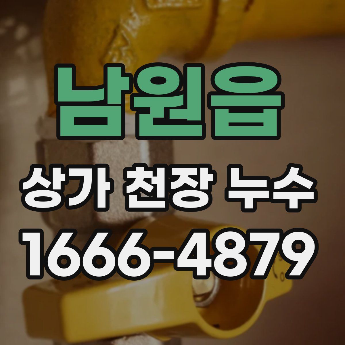 남원읍 상가 천장 누수