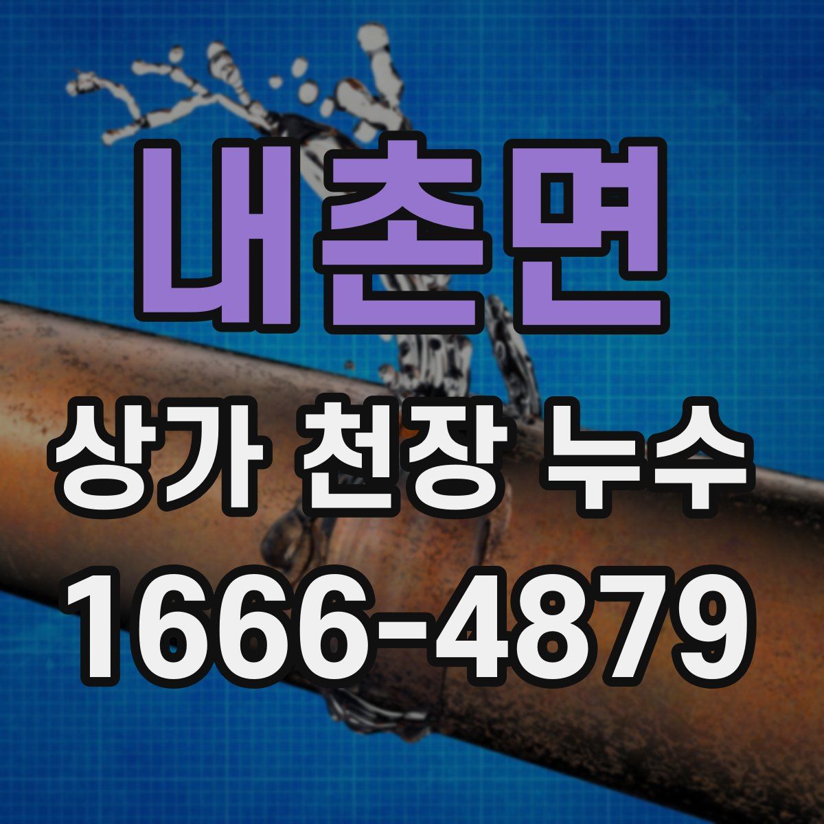 내촌면 상가 천장 누수