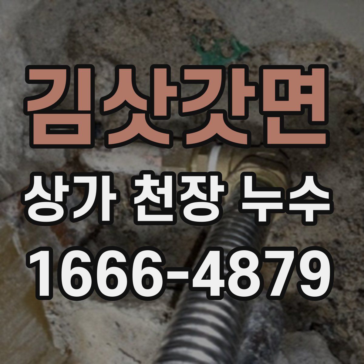 김삿갓면 상가 천장 누수