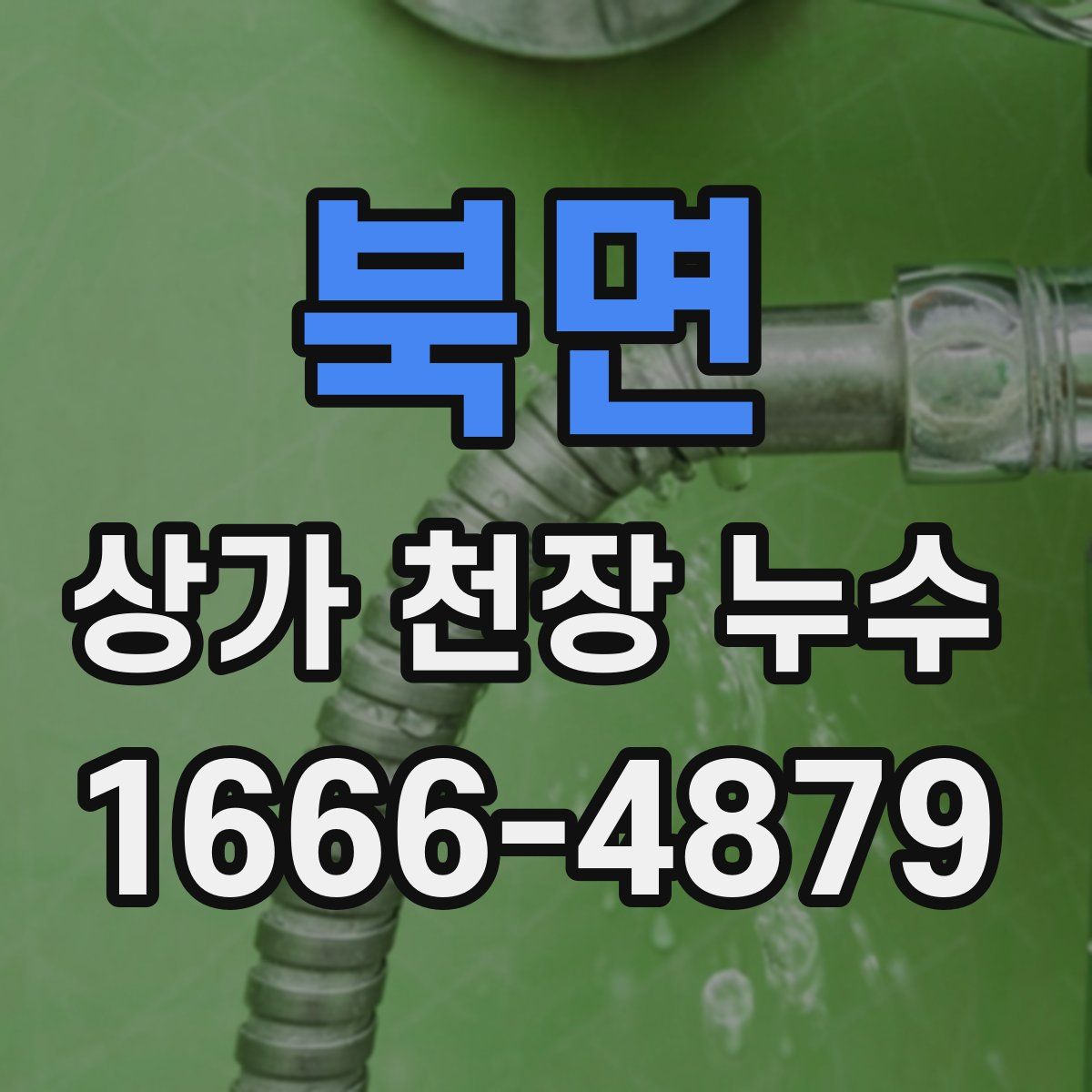 북면 상가 천장 누수