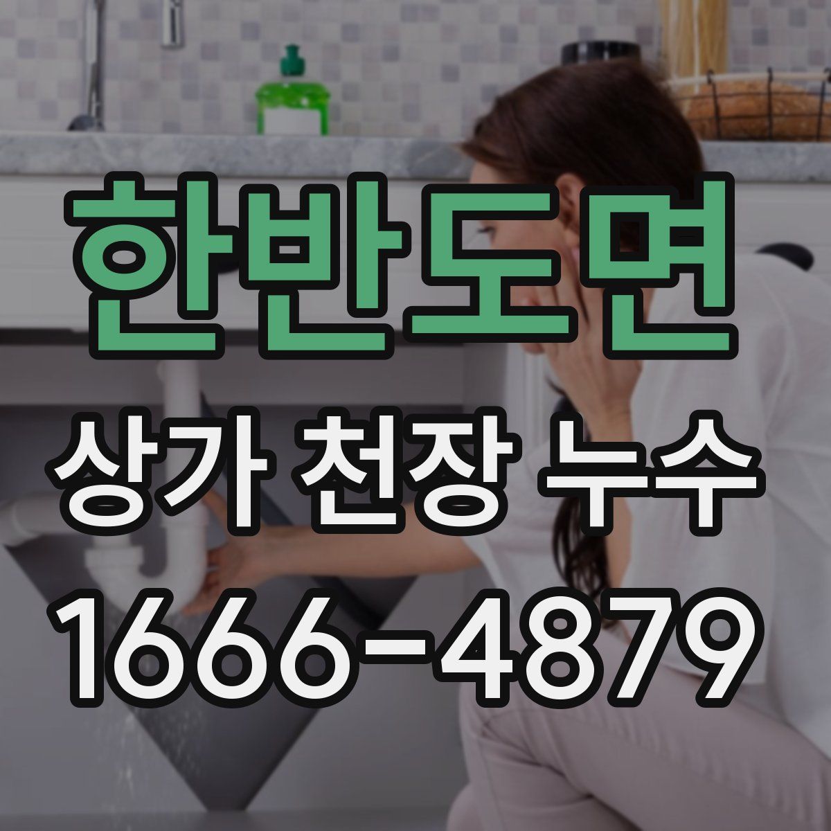 한반도면 상가 천장 누수
