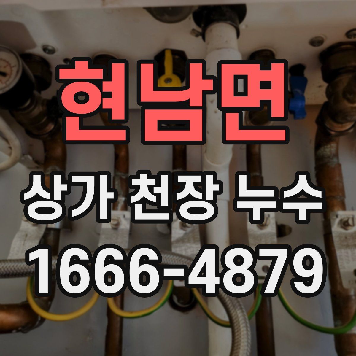 현남면 상가 천장 누수