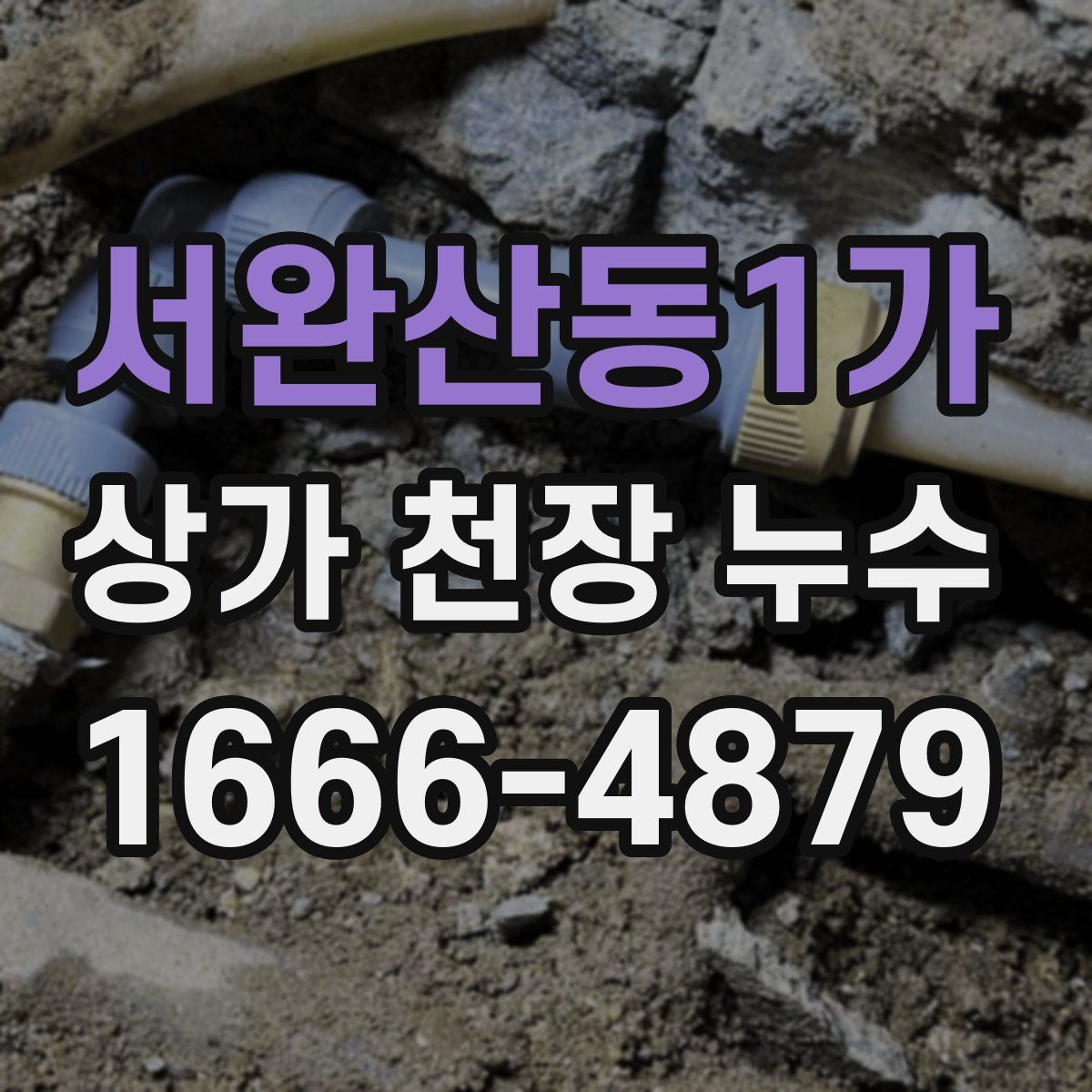 서완산동1가 상가 천장 누수