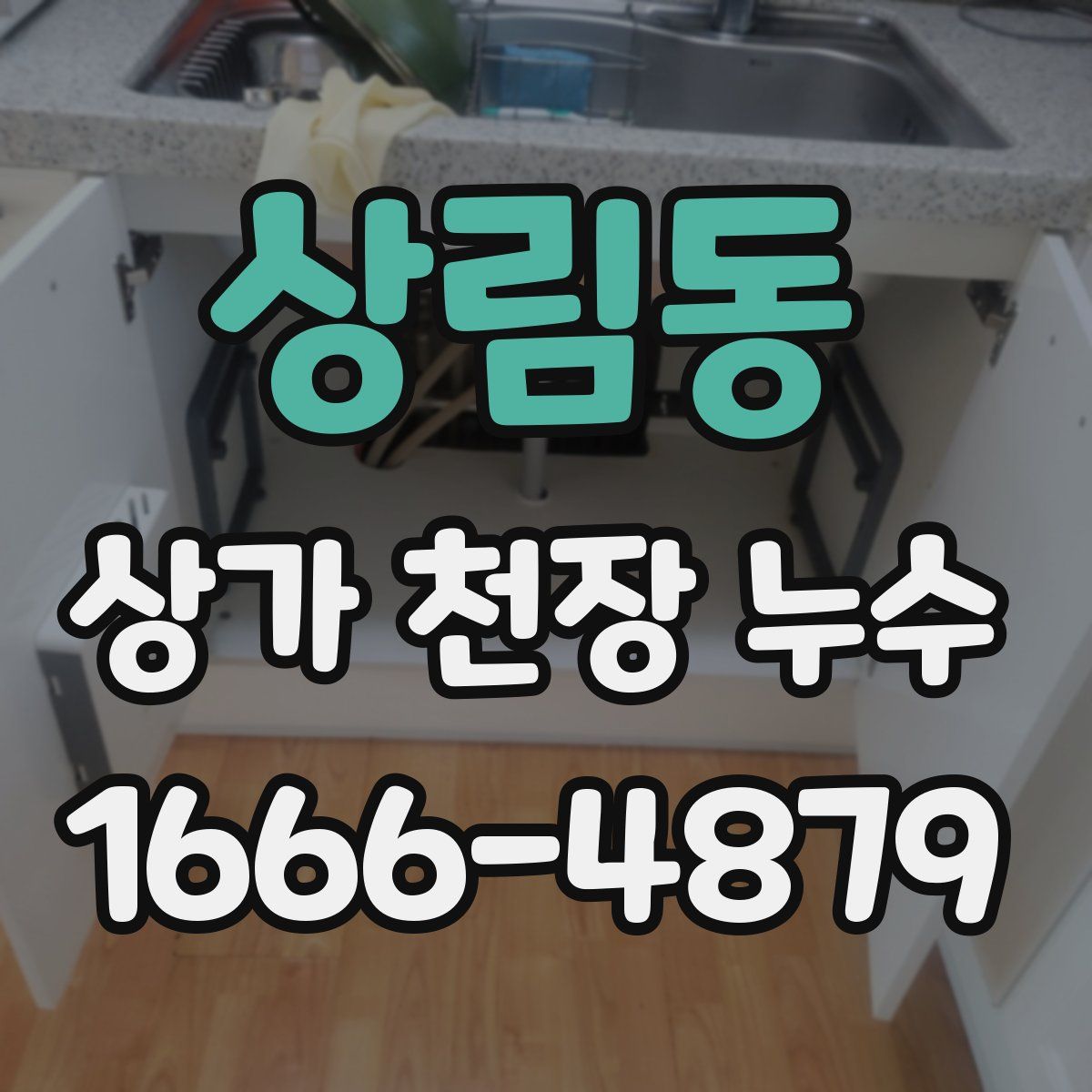 상림동 상가 천장 누수