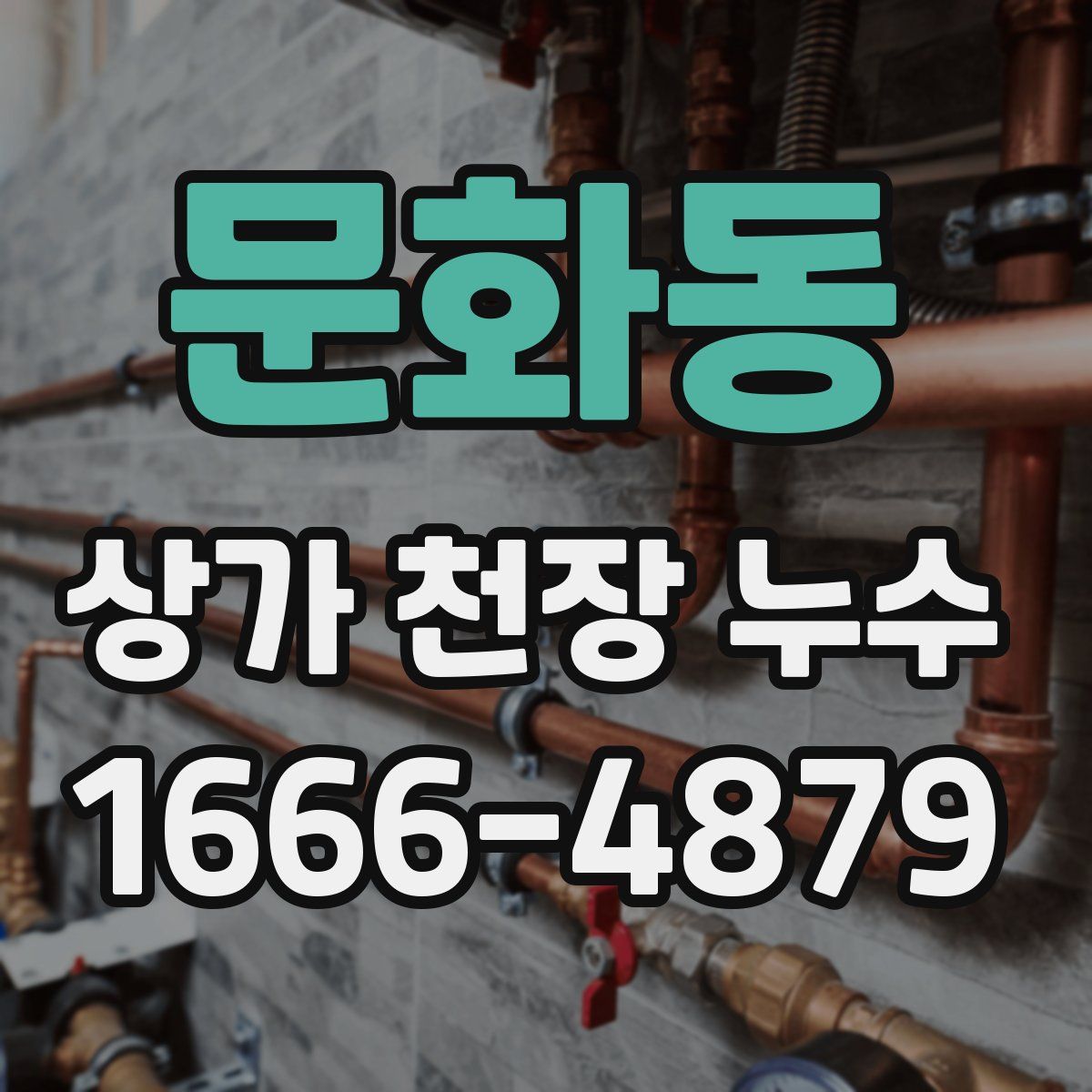 문화동 상가 천장 누수