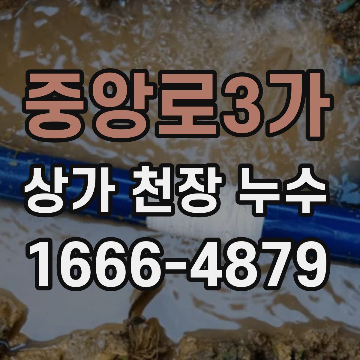 중앙로3가 상가 천장 누수
