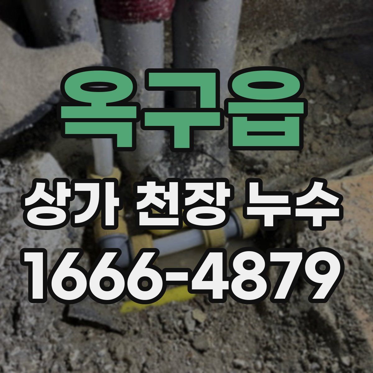 옥구읍 상가 천장 누수