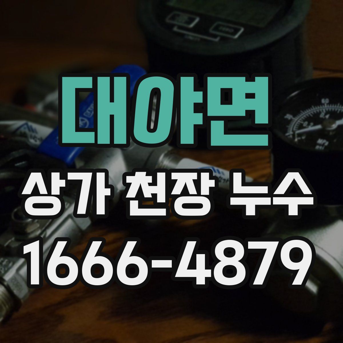 대야면 상가 천장 누수