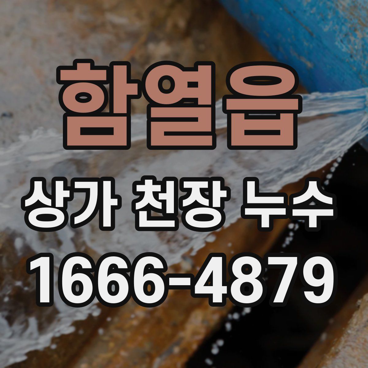 함열읍 상가 천장 누수