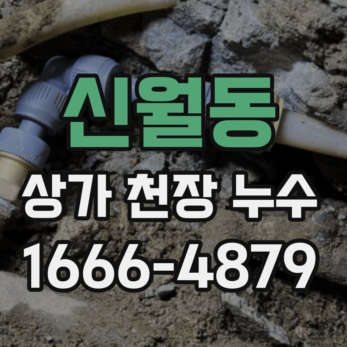 신월동 상가 천장 누수
