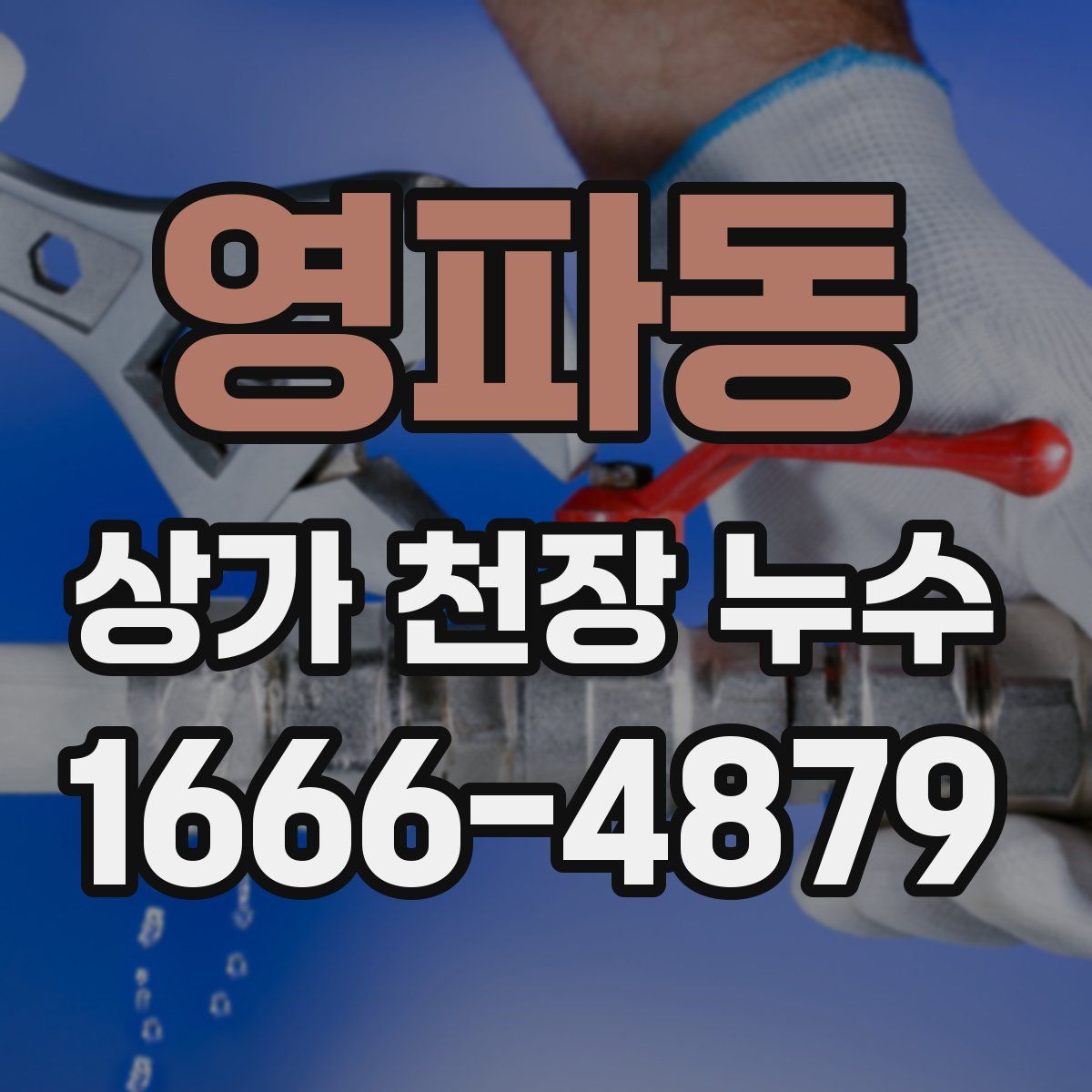 영파동 상가 천장 누수
