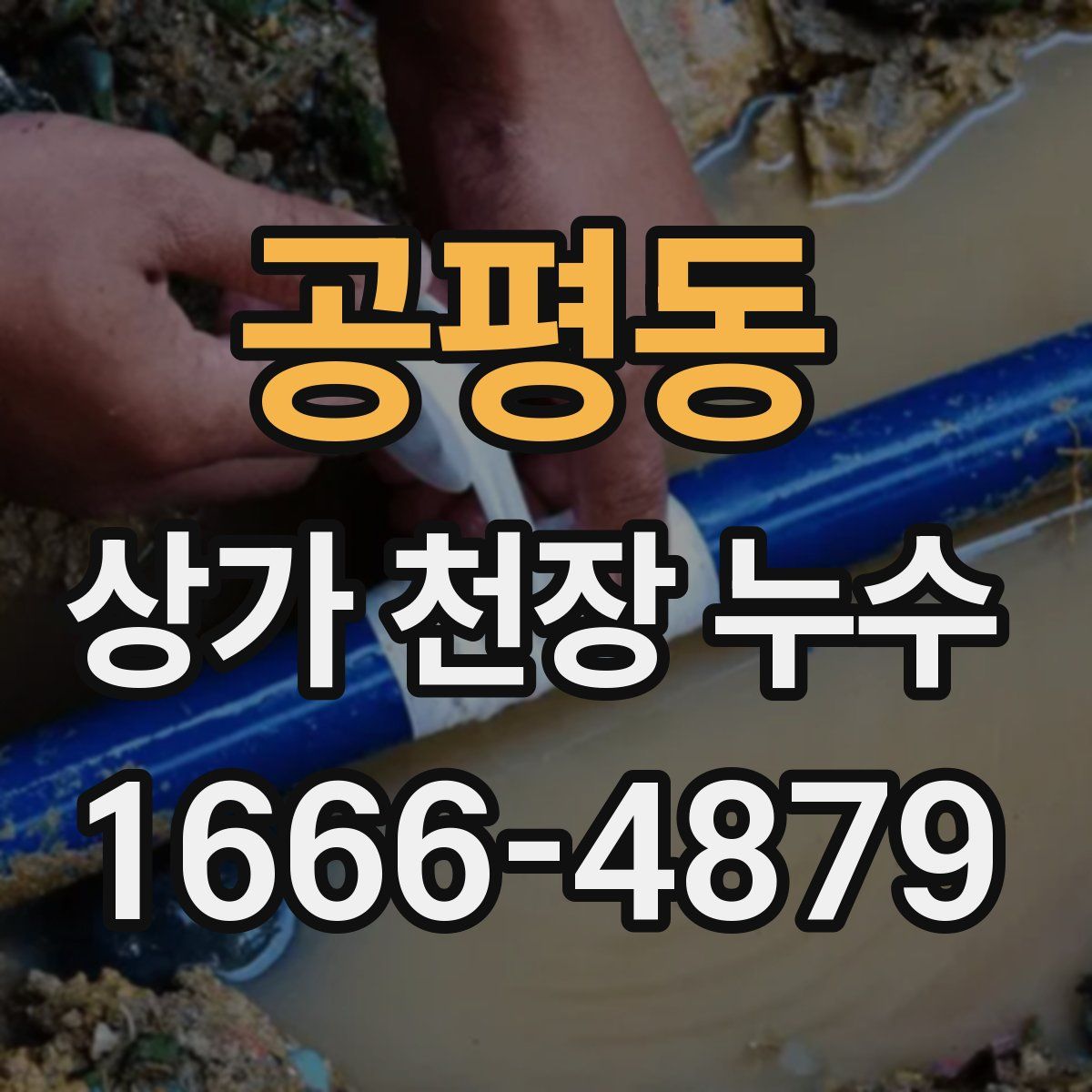 공평동 상가 천장 누수