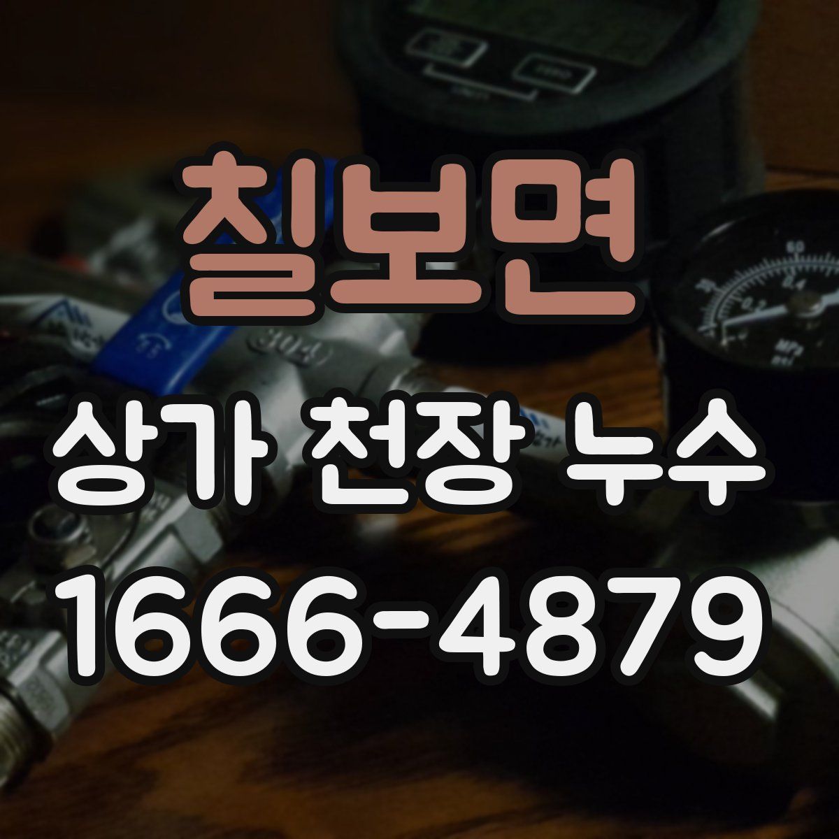 칠보면 상가 천장 누수