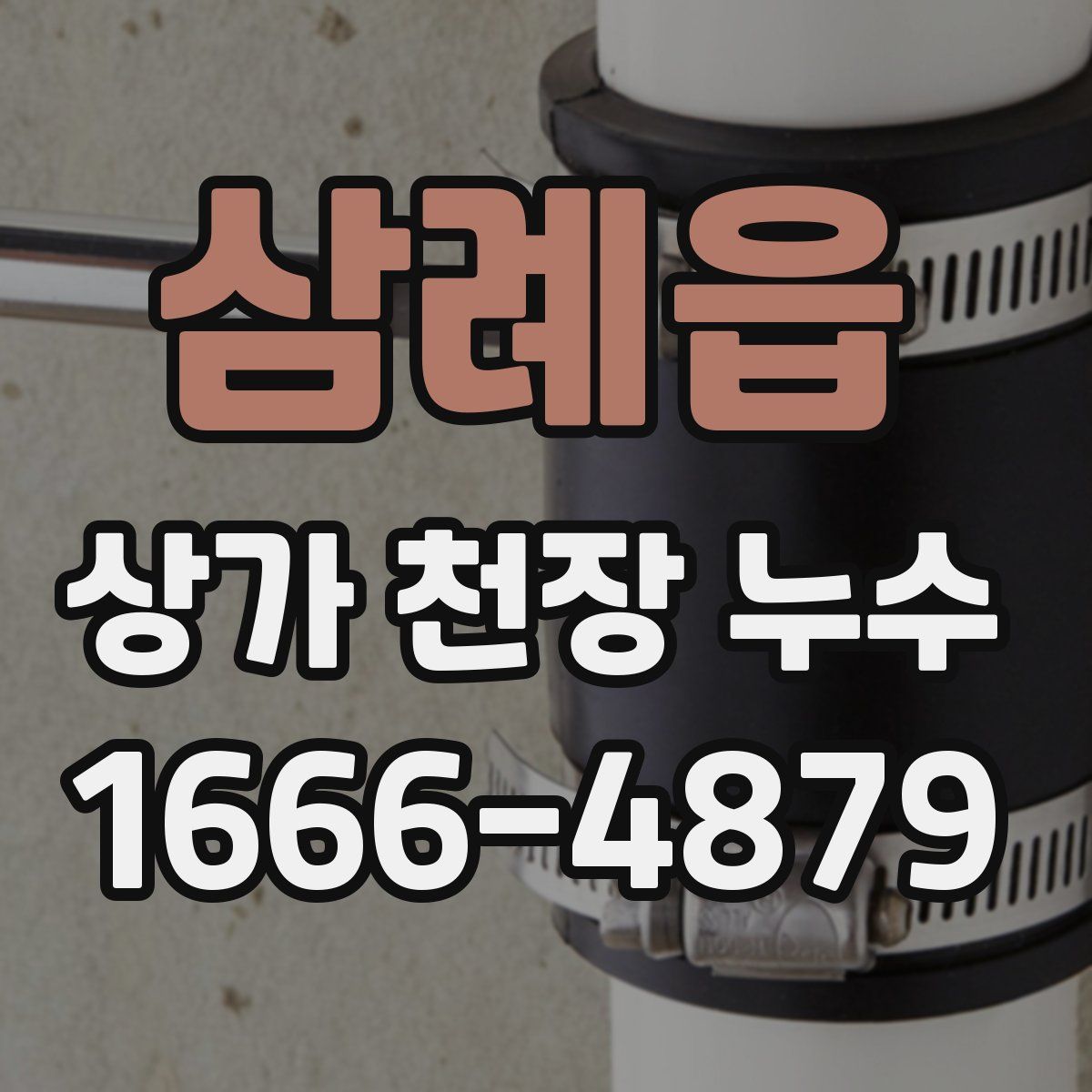 삼례읍 상가 천장 누수
