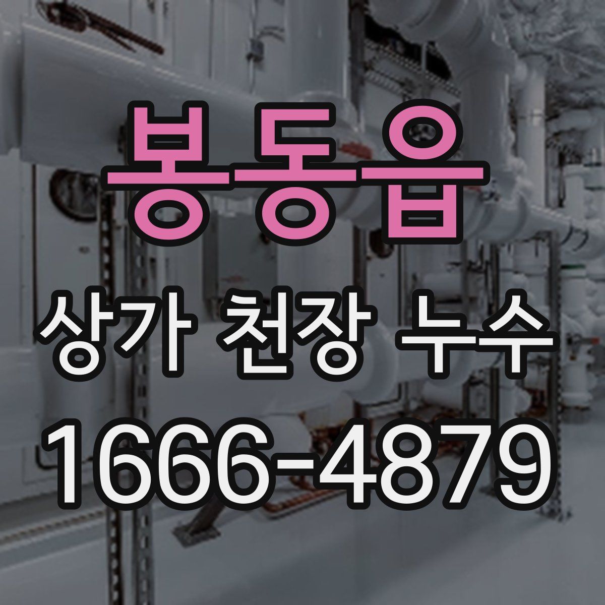 봉동읍 상가 천장 누수