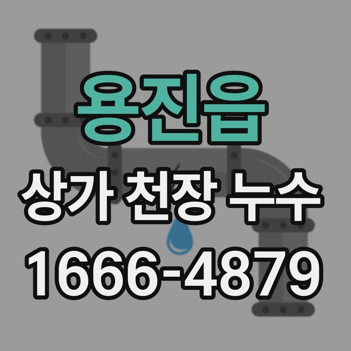 용진읍 상가 천장 누수