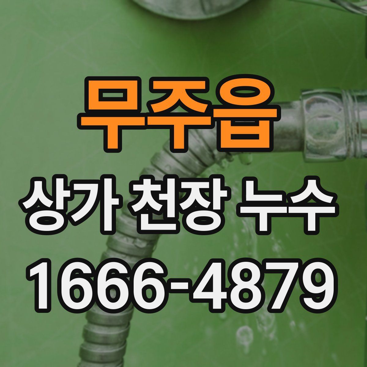 무주읍 상가 천장 누수