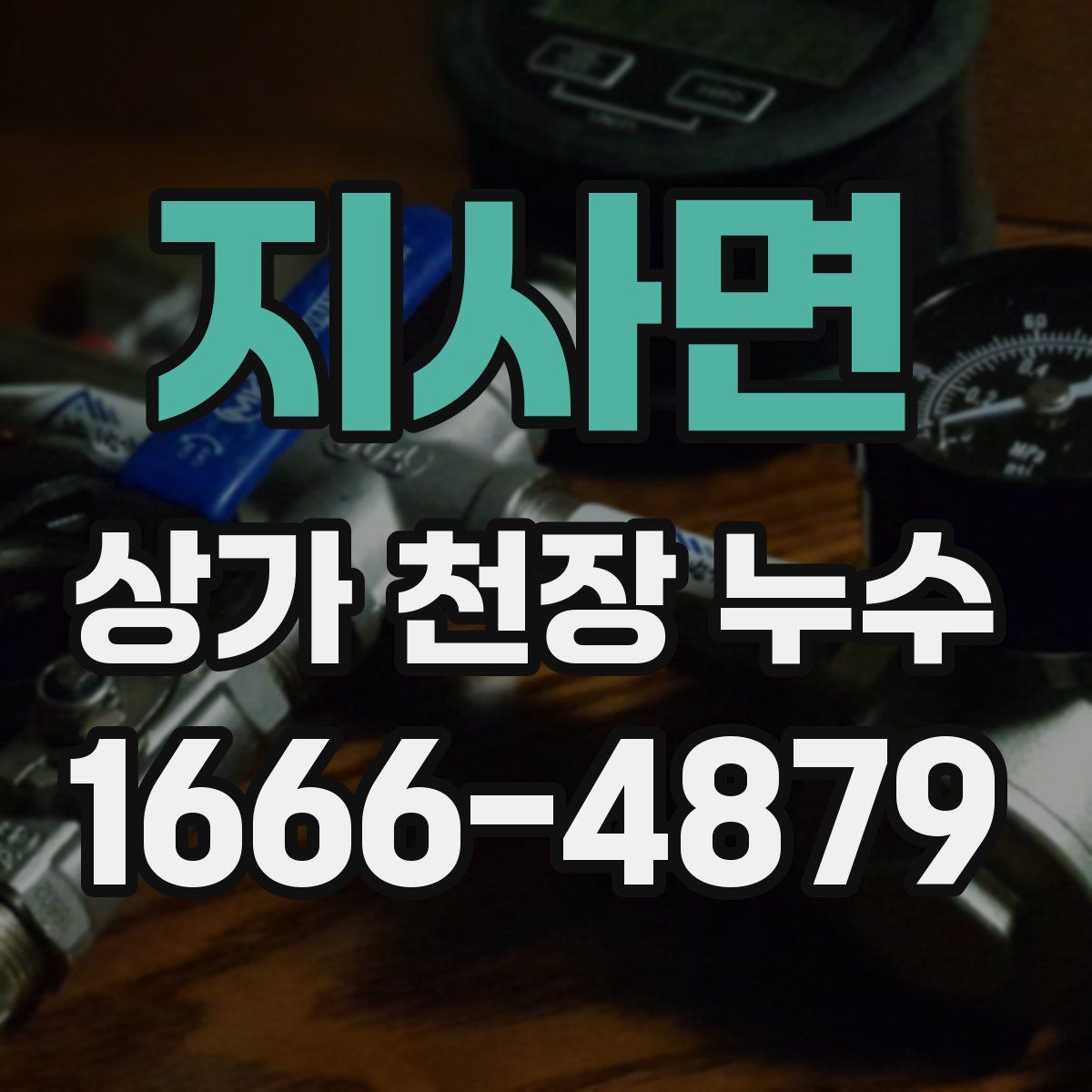 지사면 상가 천장 누수