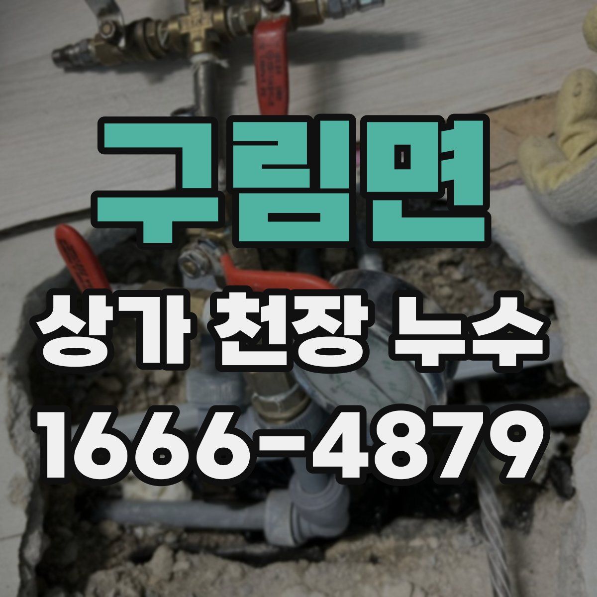 구림면 상가 천장 누수
