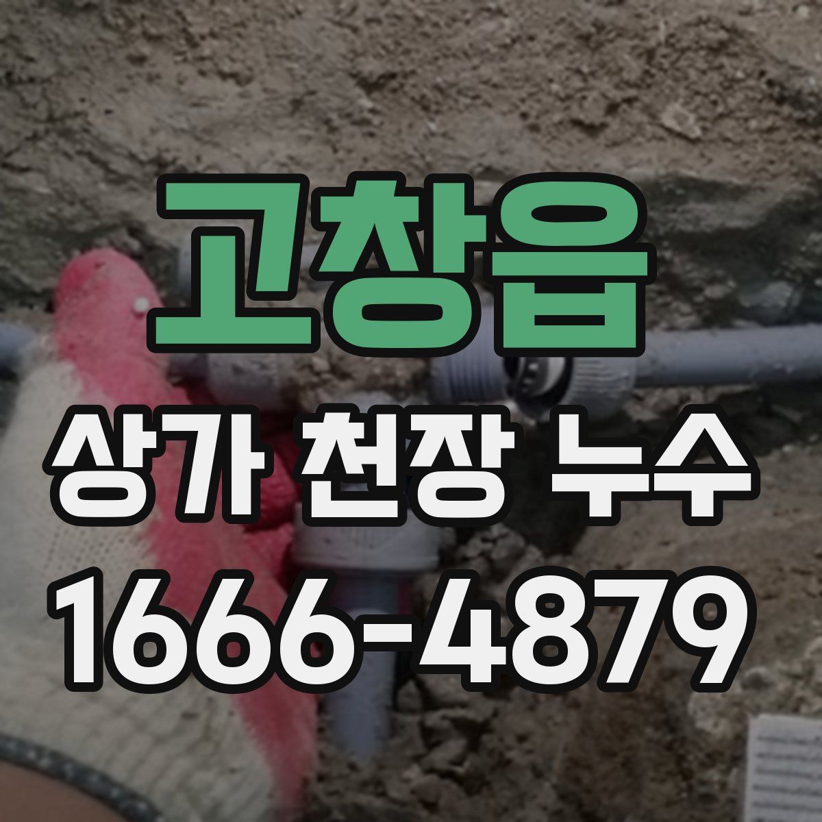 고창읍 상가 천장 누수