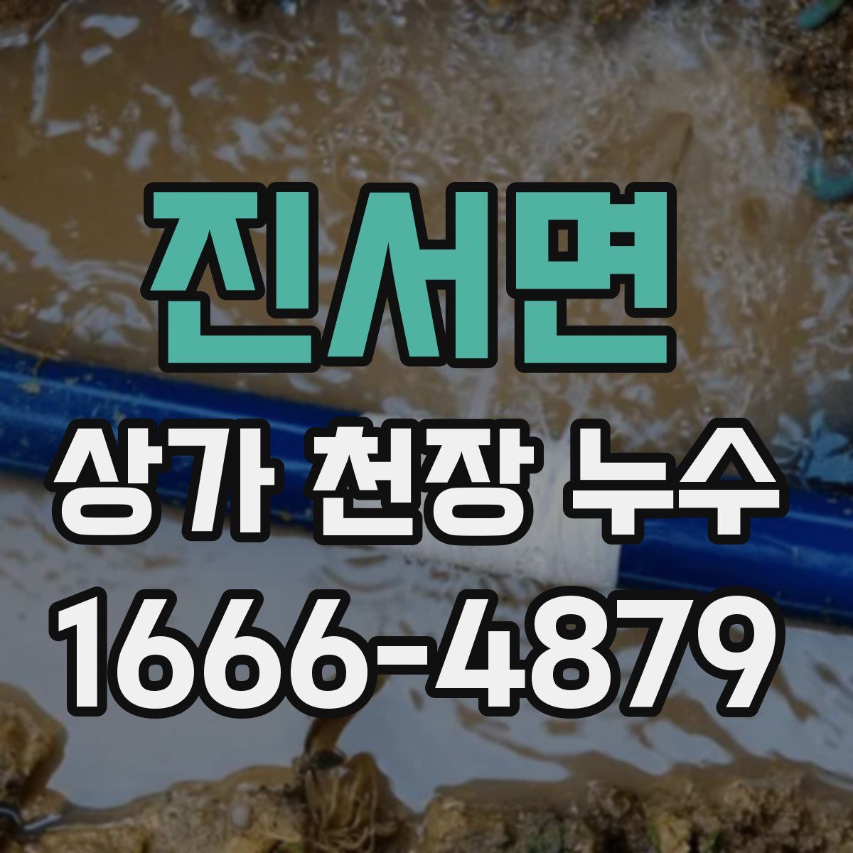 진서면 상가 천장 누수