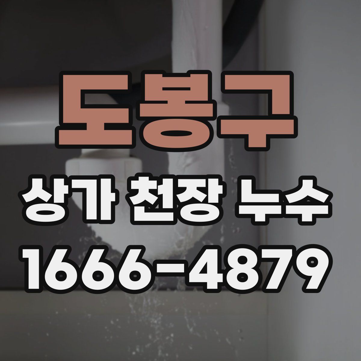 도봉구 상가 천장 누수