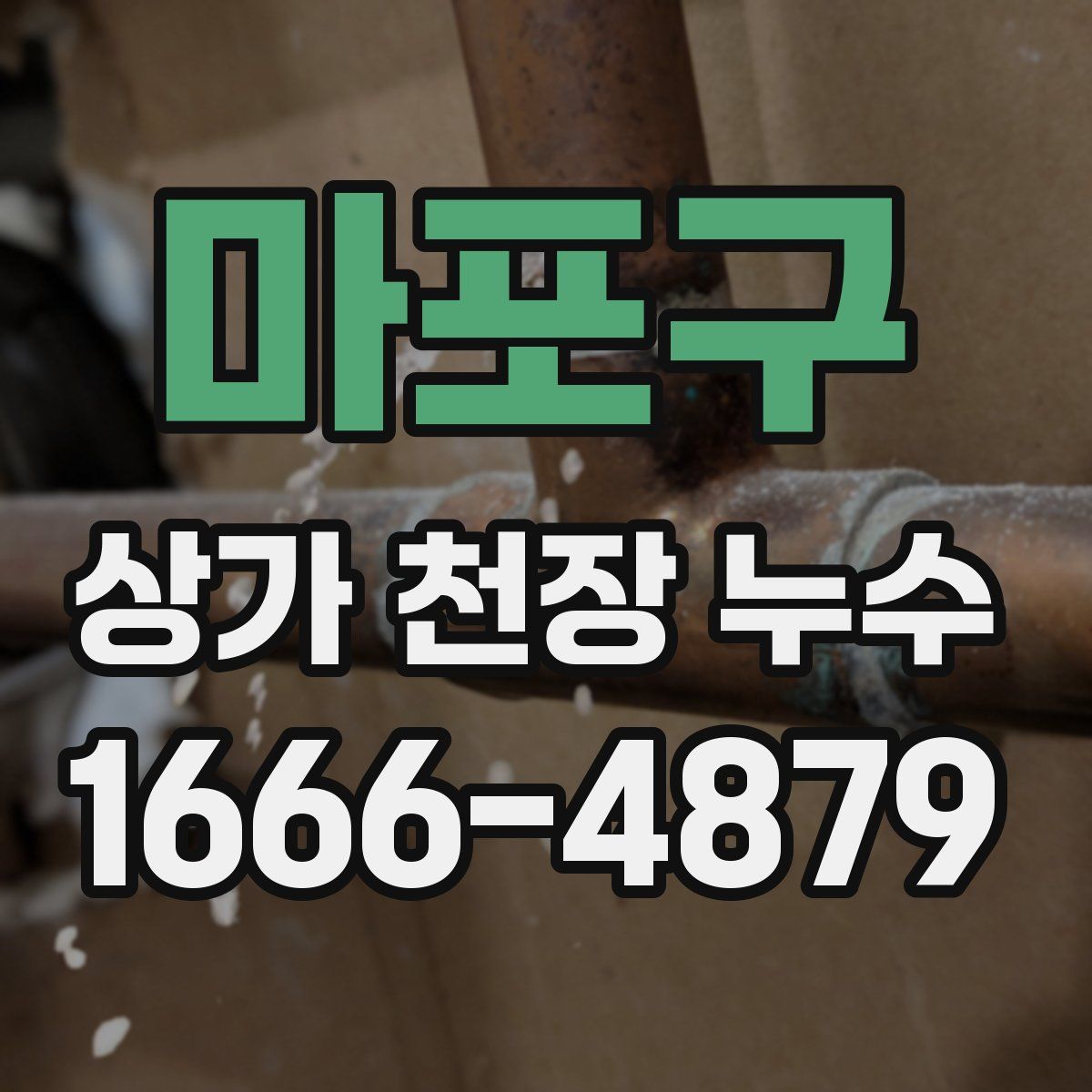 마포구 상가 천장 누수