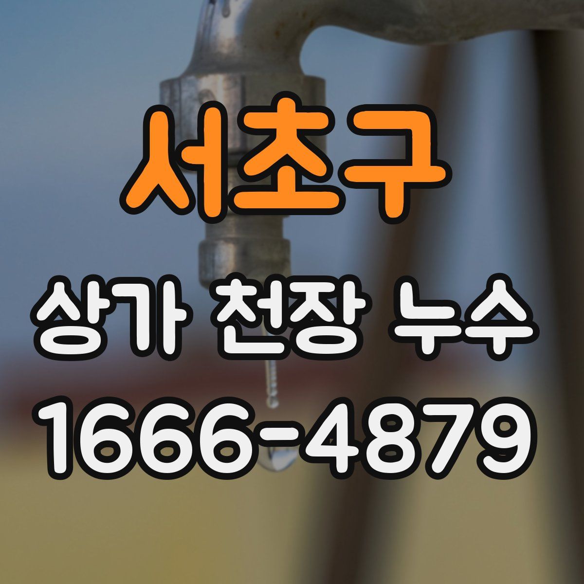 서초구 상가 천장 누수