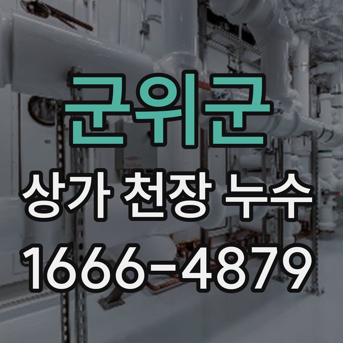 군위군 상가 천장 누수