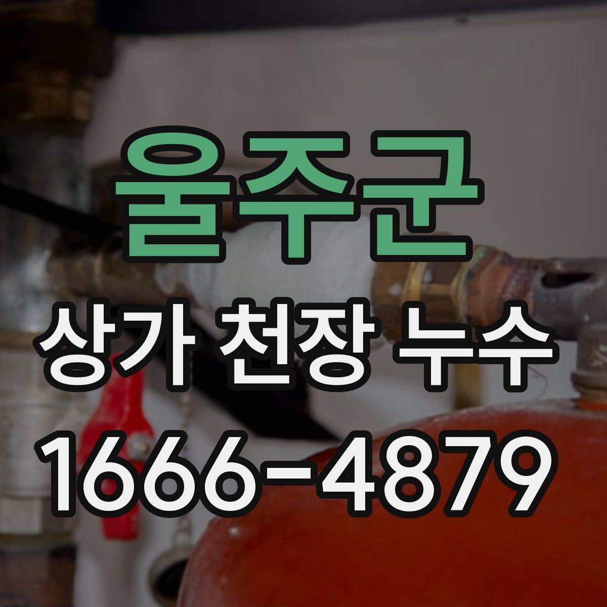 울주군 상가 천장 누수