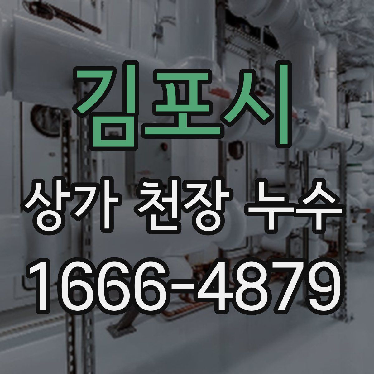 김포시 상가 천장 누수