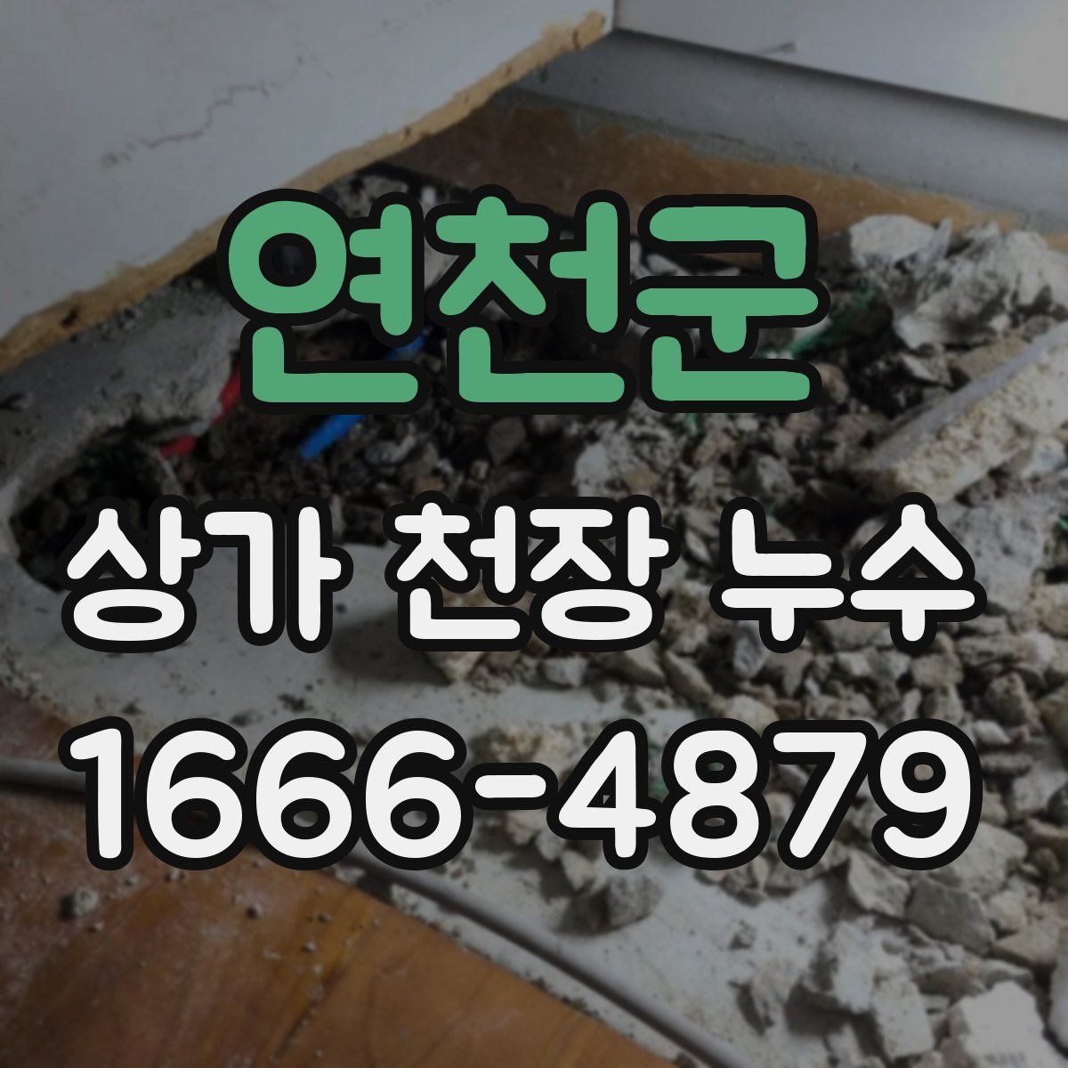 연천군 상가 천장 누수