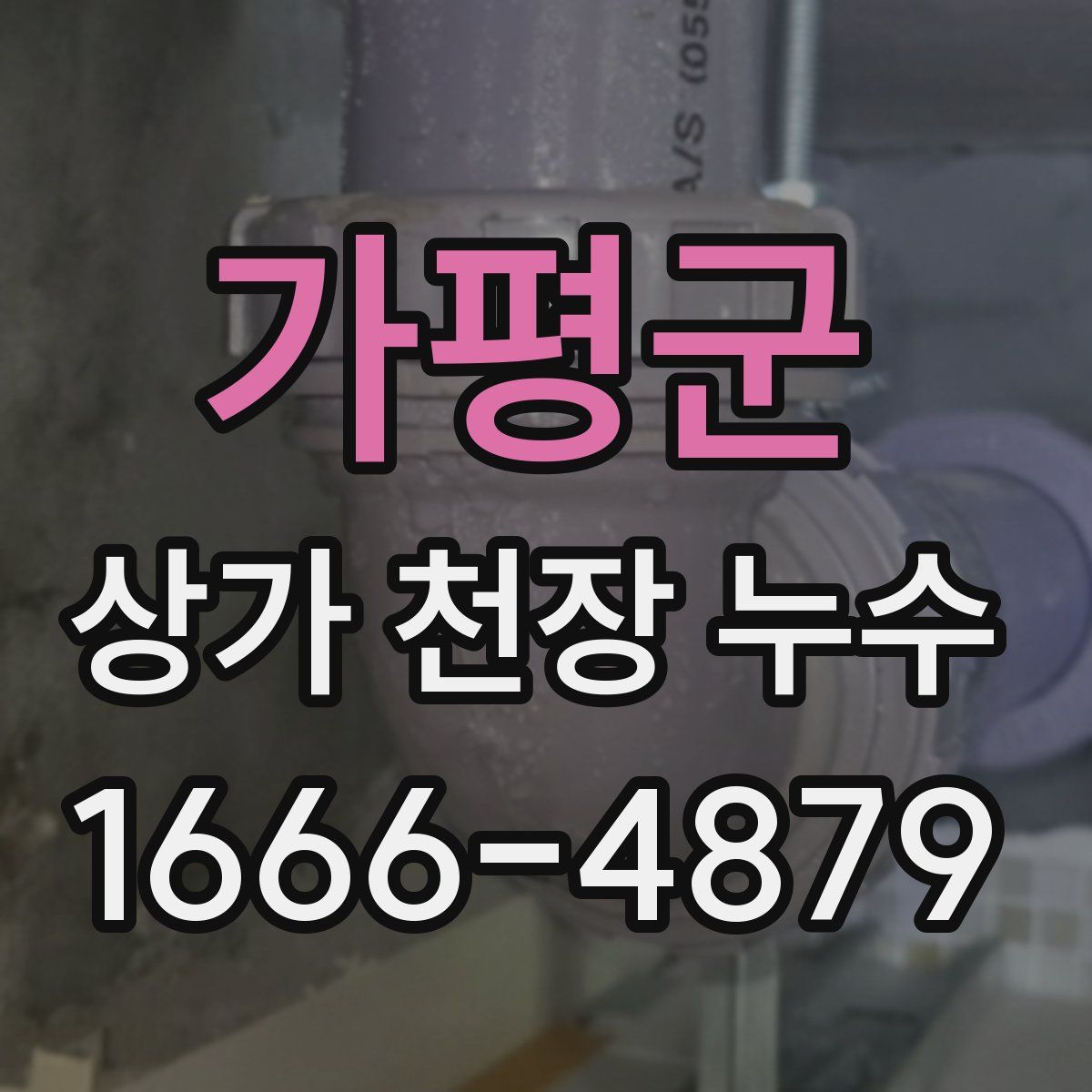 가평군 상가 천장 누수