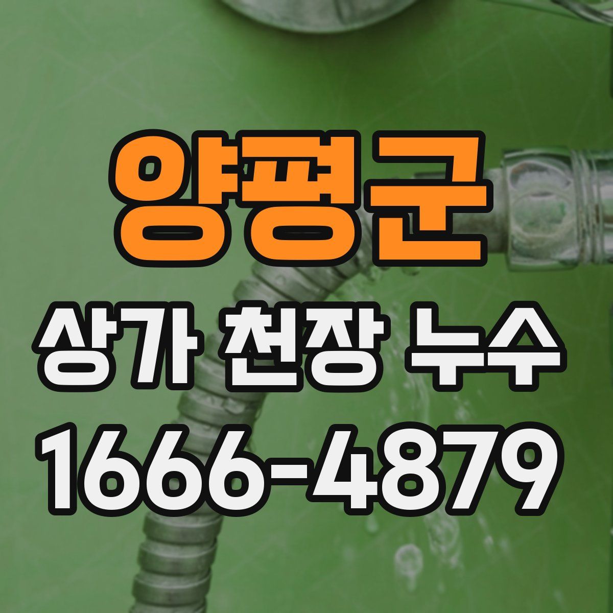 양평군 상가 천장 누수