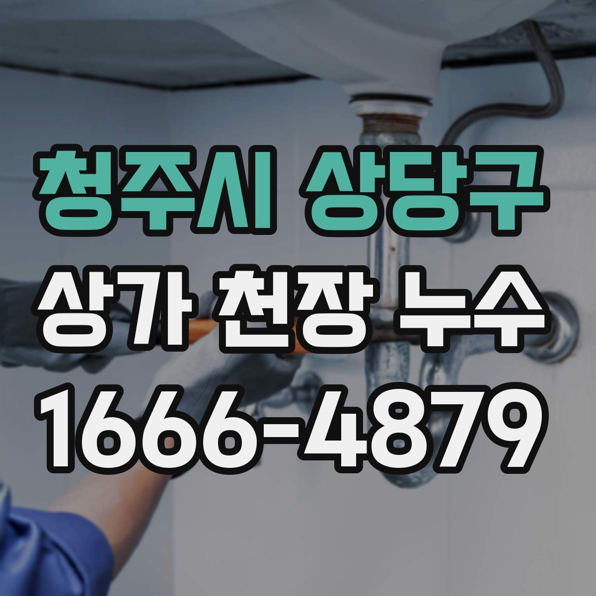 청주시 상당구 상가 천장 누수