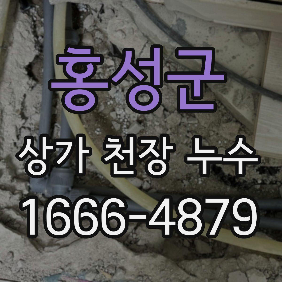 홍성군 상가 천장 누수
