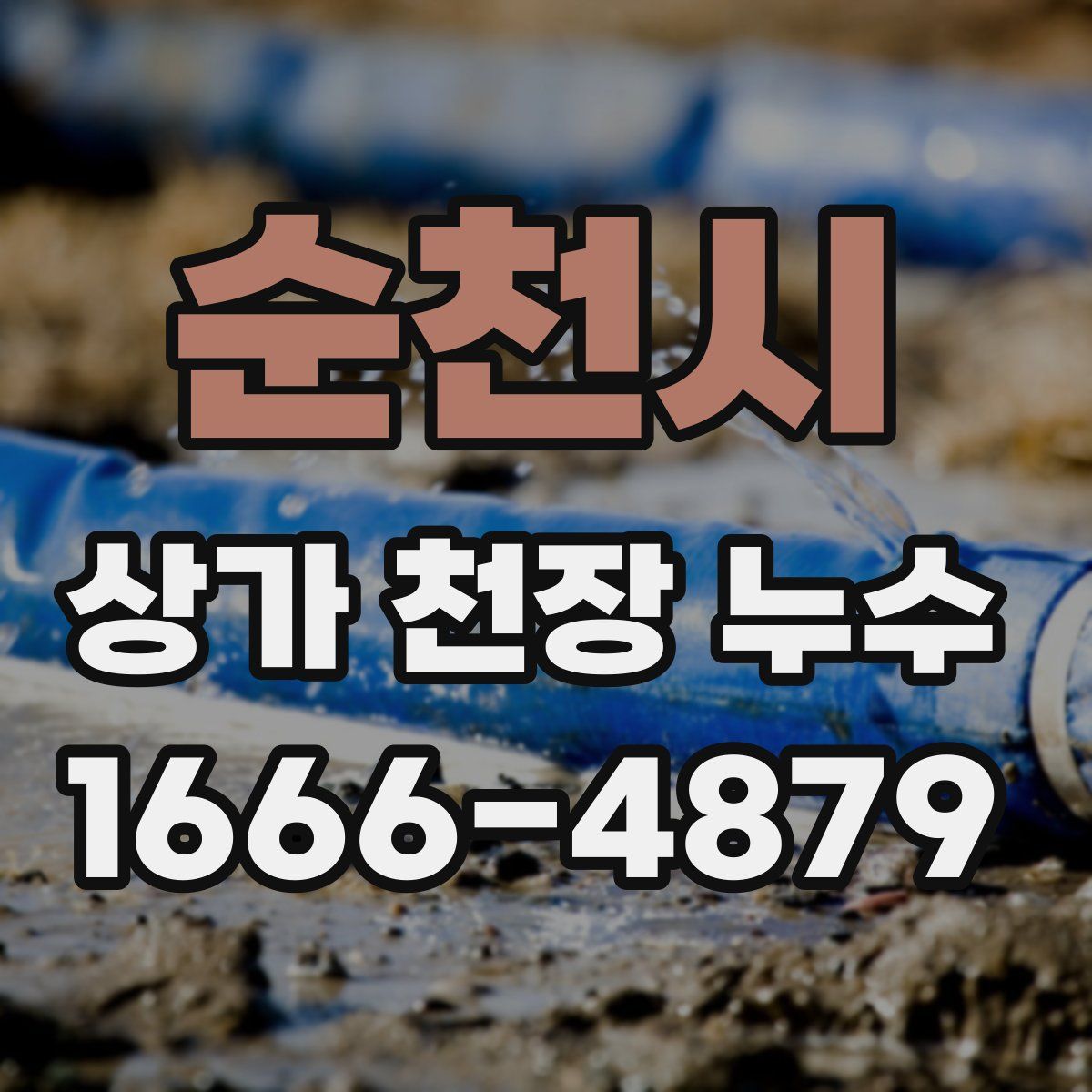 순천시 상가 천장 누수