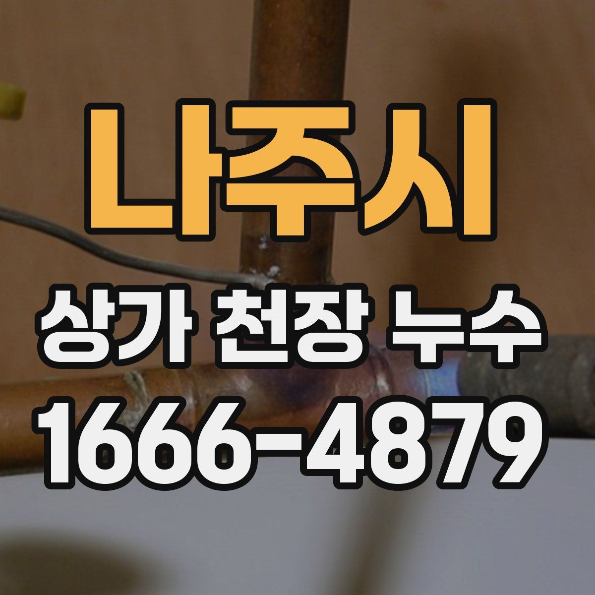 나주시 상가 천장 누수