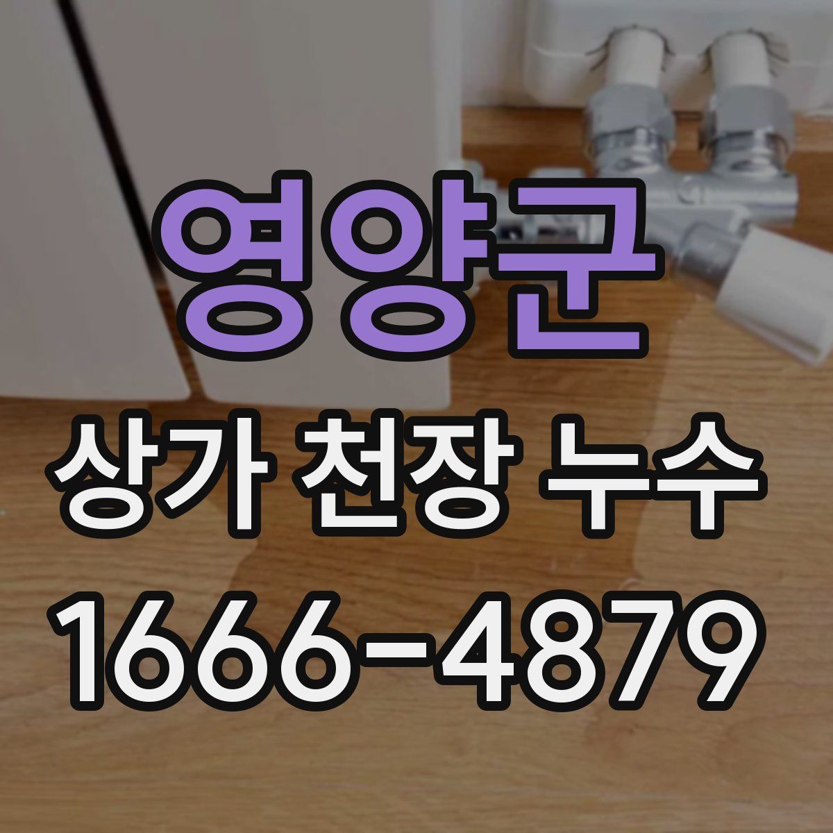 영양군 상가 천장 누수