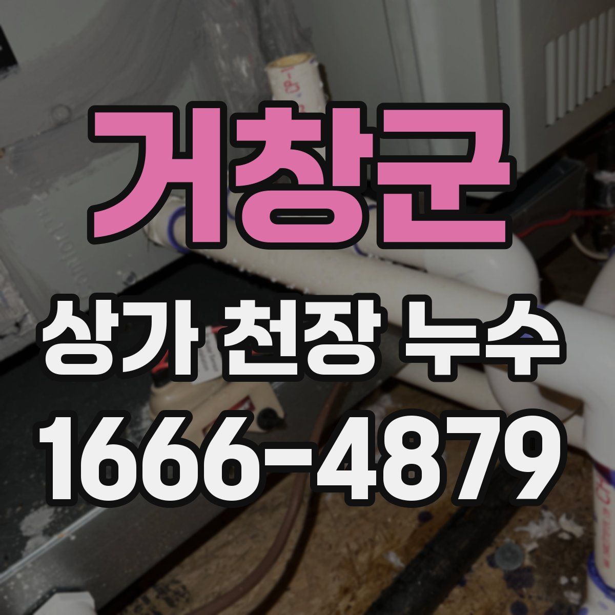 거창군 상가 천장 누수
