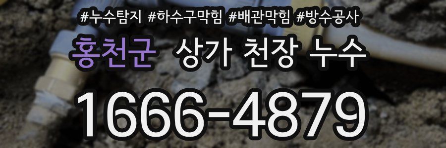 홍천군 상가 천장 누수