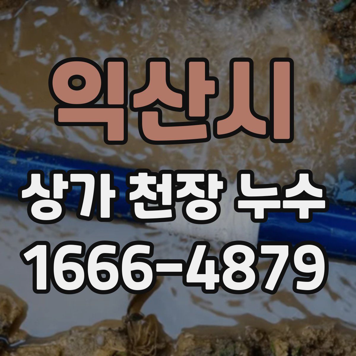 익산시 상가 천장 누수