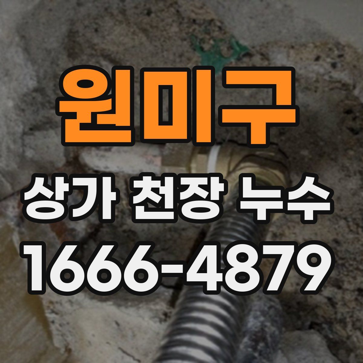 원미구 상가 천장 누수