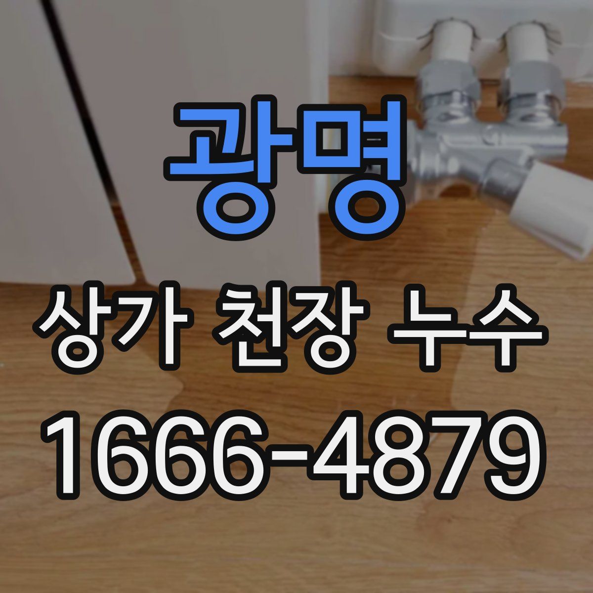 광명 상가 천장 누수