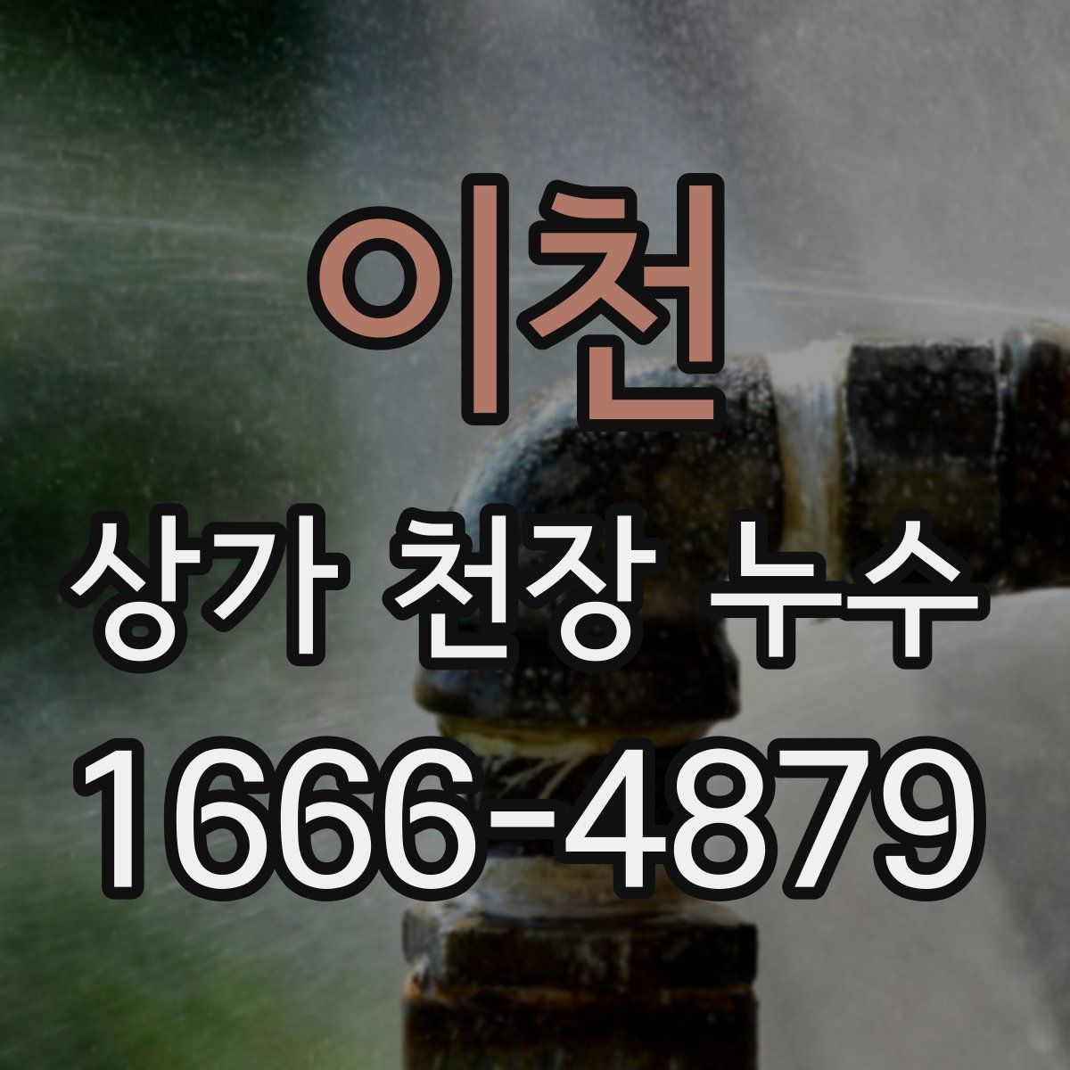 이천 상가 천장 누수