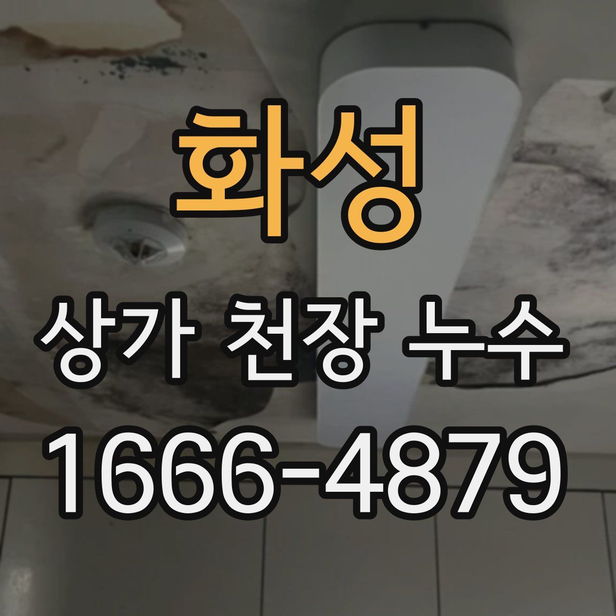 화성 상가 천장 누수
